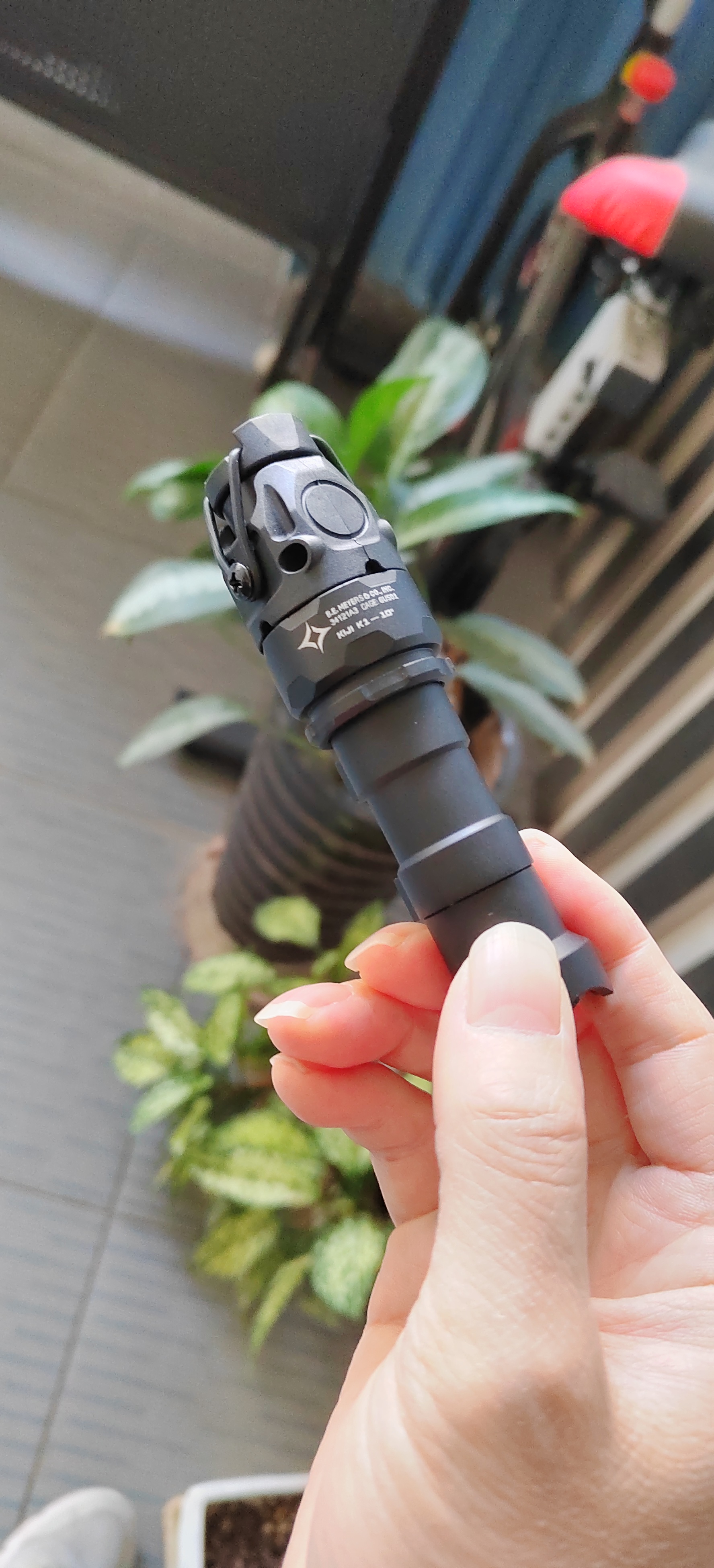 Tactical Multi Functions KIJI K1 VCSEL IR Laser Illuminator for Helmet or Rail Mount